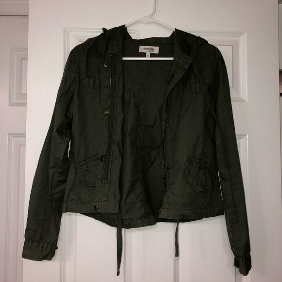 Navy green jacket! - Picture 3 of 4